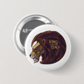 König für den Tag Button (Vorne & Hinten)