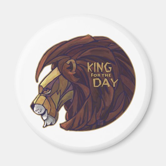 König für den Tag Magnet (Vorne)