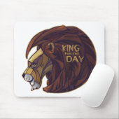 König für den Tag Mousepad (Mit Mouse)