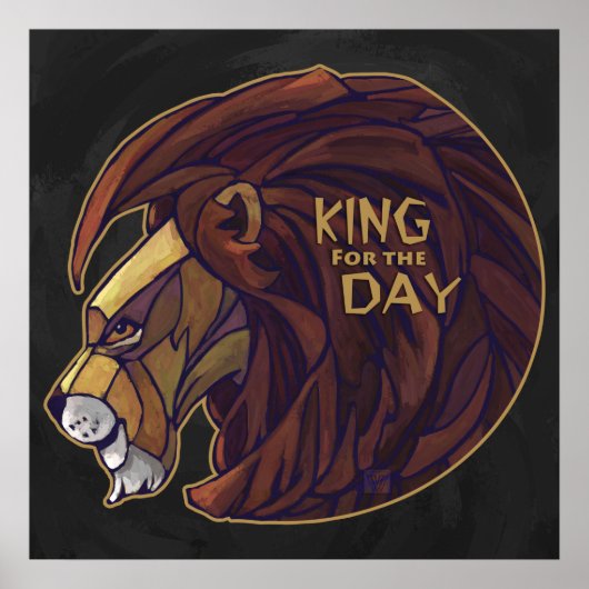 König für den Tag Poster (Vorne)