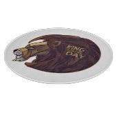 König für den Tag Schneidebrett (Ecke)