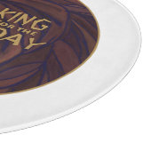 König für den Tag Schneidebrett (Ecke)