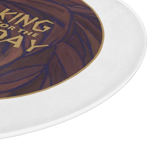 König für den Tag Schneidebrett (Ecke)