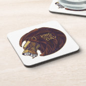 König für den Tag Untersetzer (Linke Seite)