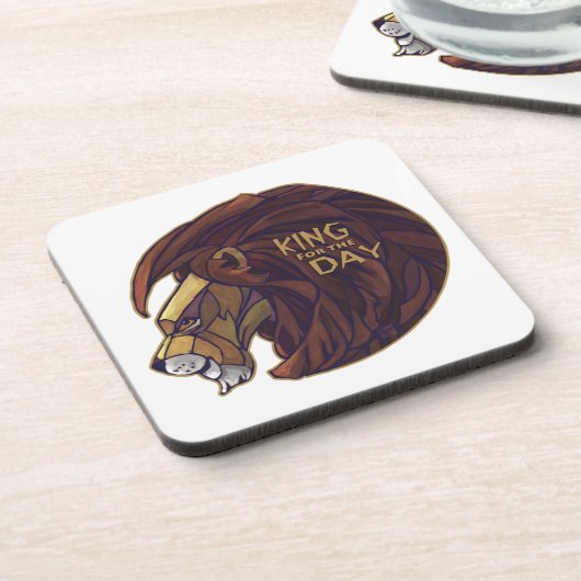 König für den Tag Untersetzer (Linke Seite)