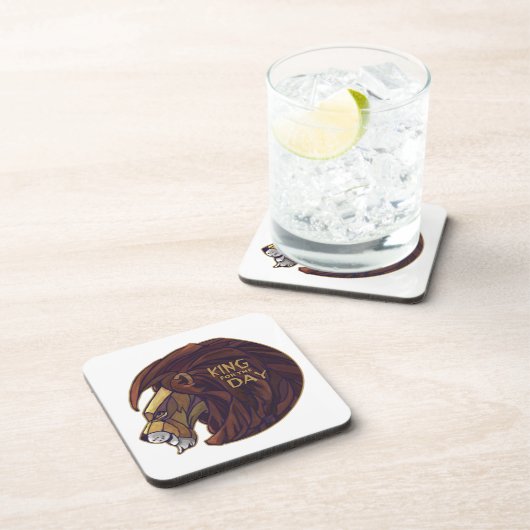 König für den Tag Untersetzer (Rechte Seite)