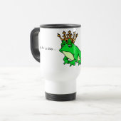 König für eine TagTasse Reisebecher (Vorderseite Links)