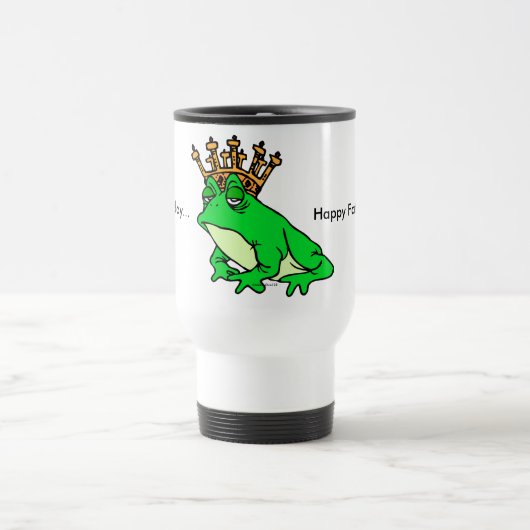 König für eine TagTasse Reisebecher (Mittel)