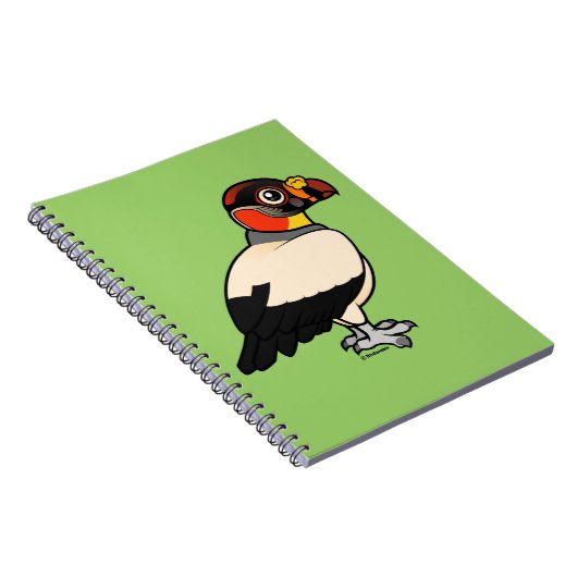 König Geier Notizblock (Rechte Seite)