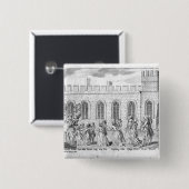König George III und Königin Charlotte Button (Vorne & Hinten)