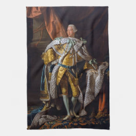 König George III von Allan Ramsay 1762 Geschirrtuch