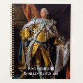 König George III von Allan Ramsay 1762 Planer (Vorderseite)