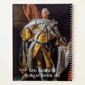 König George III von Allan Ramsay 1762 Planer (Rückseite)