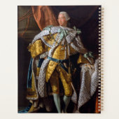 König George III von Allan Ramsay 1762 Planer (Rückseite)