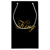 König Gift Bag Kleine Geschenktüte (Rückseite)