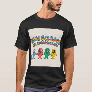 König Gizzard und der Zauberer Lizard fischen Foto T-Shirt