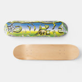 König Graffiti Skateboard (Horizontal)