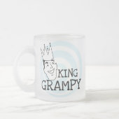 König Grampy Tshirts und Geschenke Mattglastasse (Links)