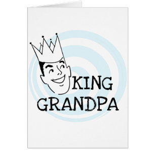 König Grandpa T-shirts und Geschenke