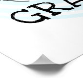 König Grandpa T-shirts und Geschenke Poster (Ecke)