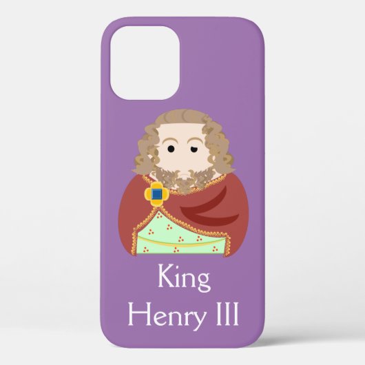König Henry III von England Case-Mate iPhone Hülle (Rückseite)