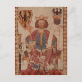 König Henry, Illustration aus der Manasse Postkarte (Vorderseite)