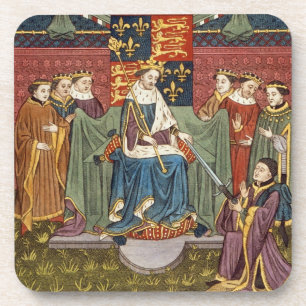 König Henry VI (1421-71) eine Klinge John Untersetzer