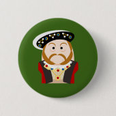 König Henry VIII Button (Vorderseite)