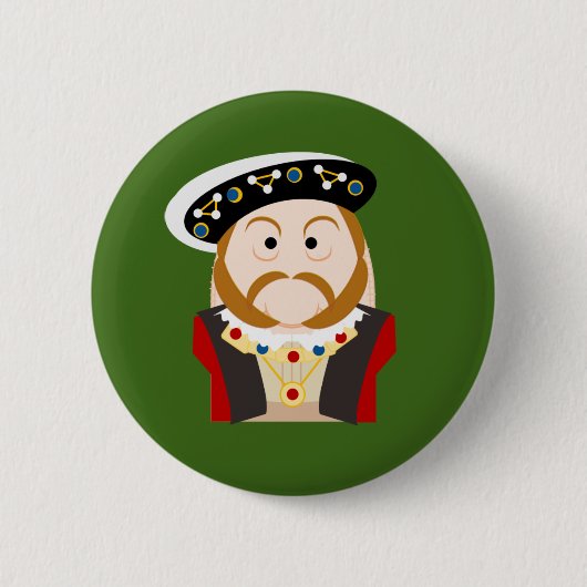 König Henry VIII Button (Vorderseite)