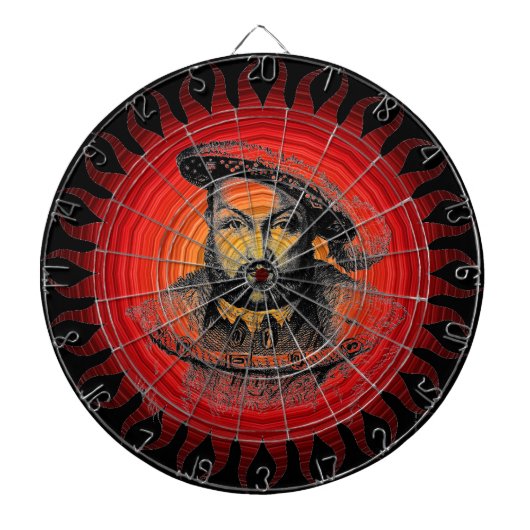 König Henry VIII Dartscheibe (vorne)