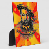 König Henry VIII Fotoplatte (Seite)