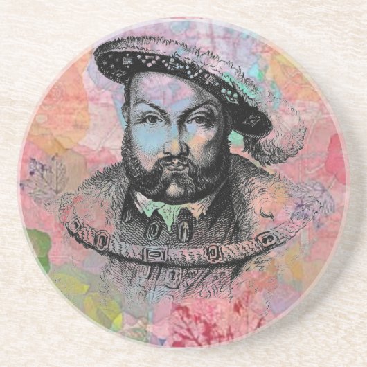 König Henry VIII Getränkeuntersetzer (Vorne)