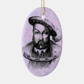 König Henry VIII Keramikornament (Rechts)