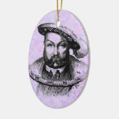 König Henry VIII Keramikornament (Links)