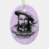 König Henry VIII Keramikornament (Hinten)