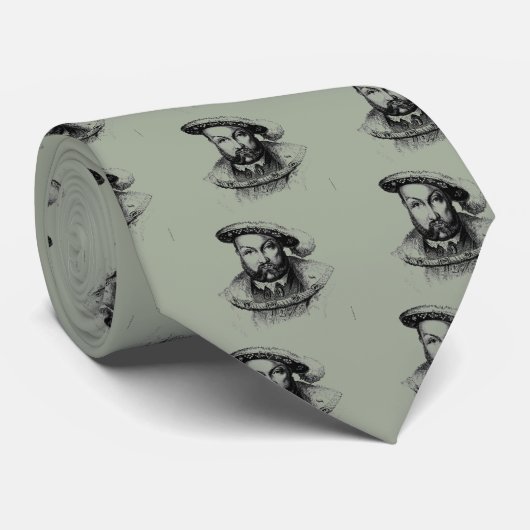 König Henry VIII Krawatte (Gerollt)