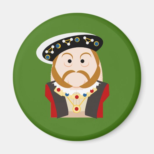 König Henry VIII Magnet (Vorne)