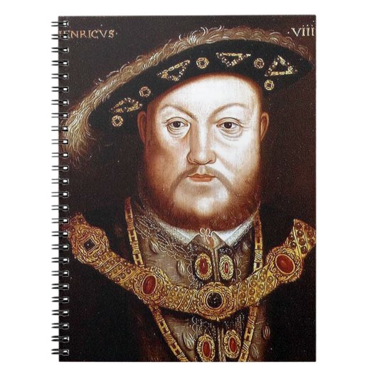 König Henry VIII Notizblock (Vorderseite)