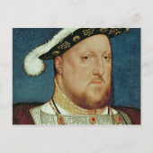 König Henry VIII Postkarte (Vorderseite)