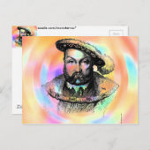 König Henry VIII Postkarte (Vorne/Hinten)