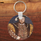 König Henry VIII Schlüsselanhänger (Vorderseite)