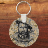 König Henry VIII Schlüsselanhänger (Vorderseite)