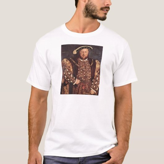 König Henry VIII T-Shirt (Vorderseite)