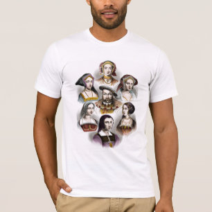 König Henry VIII von England seine sechs T-Shirt
