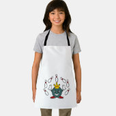 König im Bowling mit Bowling Button Schürze (Insitu)