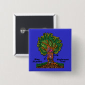König J-Liebhaber Pilz-Baum-Knopf Button (Vorne & Hinten)