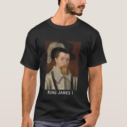 König James I T-Shirt (Vorderseite)