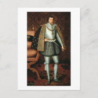 König James I von England (1566-1625) (Erdöl auf L