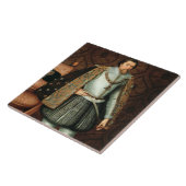 König James I von England (1566-1625) (Öl auf Fliese (Seite)