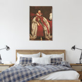 König James I von England und VI von Schottland, 1 Leinwanddruck (Insitu (Schlafzimmer))